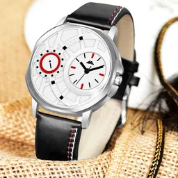 Shocknshop Men Brass Dial & Leather Straps Analogue Watch MT45-image-71