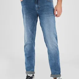 SPYKAR Men Regular Fit Light Fade Stretchable Jeans-picture-18