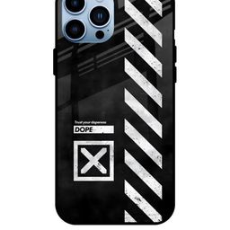 QRIOH Quirky Printed iPhone 13 Pro Back Case Mobile Accessories-image-100