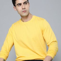 R.Code by The Roadster Life Co. Men Round Neck Oversized Cotton T-shirt-image-65