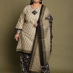 Roly Poly Women Floral Printed Regular Kurta with Salwar & With Dupatta-picture-7