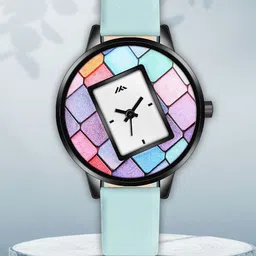 DOUBLERUN Women Dial & Leather Straps Analogue Multi Function Watch H05NMT-548-image-7