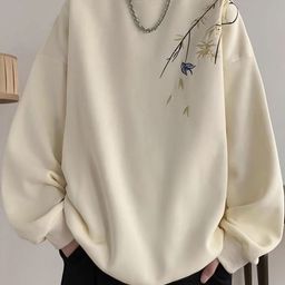 StyleCast x Revolte Men Embroidered Sweatshirt-picture-31