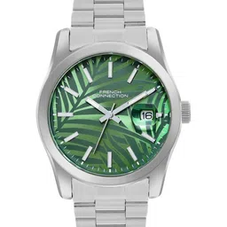 French Connection Men Patterned Dial & Bracelet Style Straps Analogue Watch FCH14NSM-image-75
