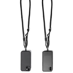 DailyObjects Black Reflective Crossbody Phone Lanyard - Cord Mobile Accessories-image-1