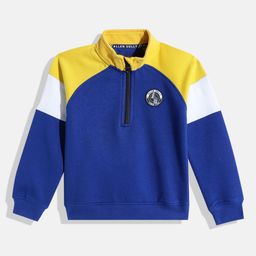 Allen Solly Junior Boys Colourblocked Sweatshirt-picture-38