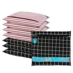 Kuber Industries Black Set of 6 Regular Multi-Utility Organisers-10