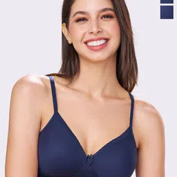 bodyline Pack Of 2 Medium Coverage Lightly Padded Everyday Bra-picture-31