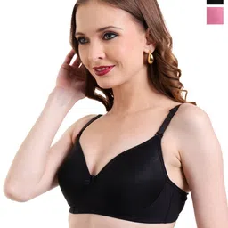 INGRID Pack Of 2 Medium Coverage Heavily Padded T-shirt Bra-picture-32