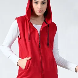 BAESD Women Fleece Lightweight Open Front Jacket with Patchwork-picture-16