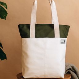 MADBRAG Unisex THE SKYLIN Colourblocked Canvas Casual Tote Bag-image-4
