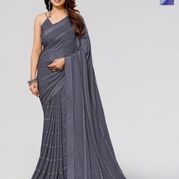 Moda Rapido Set of 2 Striped Satin Sarees-picture-29