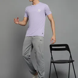 HRX by Hrithik Roshan Men Brand Logo Applique T-shirt-image-72