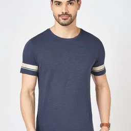 Urban Ranger by pantaloons Men Pockets Slim Fit T-shirt-image-42