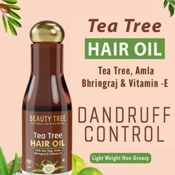 Beauty Tree Tea Tree Hair Oil For Dandruff Control With Vitamin E - 200 ml-11