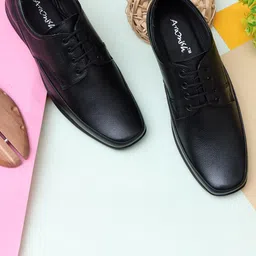 ARAMISH Men Lace Up Formal Derby Shoes-image-67