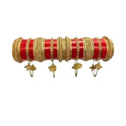 SAVORADE Red Glass Bangle-picture-40