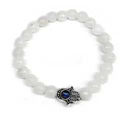 Divine souvenirs Unisex Artificial Beaded Elasticated Bracelet-16