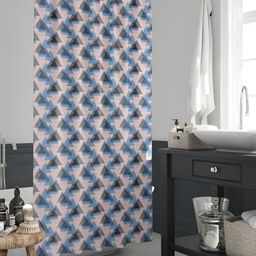 ArtzFolio Single Piece Waterproof Polyester Shower Curtain-image-45