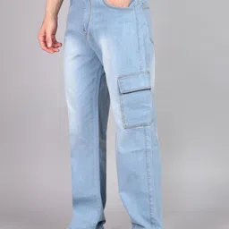 LINARIA Men Cotton Boyfriend Fit Light Fade Jeans-picture-49