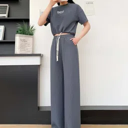 Lugo Women Solid Co-ord Set-picture-44