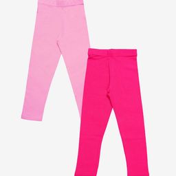 DYCA Girls Pack Of 2 Cotton Ankle-Length Leggings-image-45