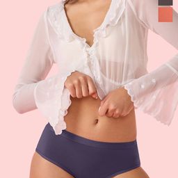 Enamor Women Pack Of 3 Mid-Rise Bikini Briefs CH07 MCS P3-picture-41