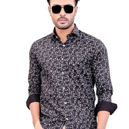 CHECKMARK CLOTHING Men Slim Fit Printed Casual Shirt-image-87