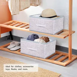 Kuber Industries Grey Set of 3 Regular Drawer Organiser Organisers image 2