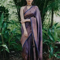 Areca Designer Woven Design Zari Pure Silk Banarasi Saree-39