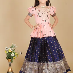 FELIZ THE DESIGNER STUDIO Girls Ready to Wear Lehenga &-picture-45