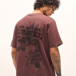 THE BEAR HOUSE Men Printed Drop-Shoulder Sleeves T-shirt-image-34