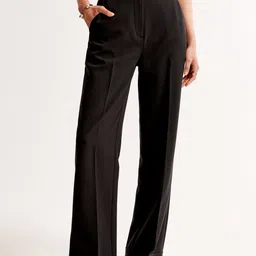 Chemistry Women Ultra Flared High-Rise Pleated Trousers-image-97
