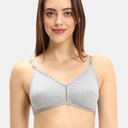 Envie Women Grey Non-Padded Non-Wired 3/4th Coverage Maternity Bra-image-91