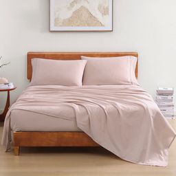 LANE LINEN Rose 144 TC King Bedsheet with 2 Pillow Covers-picture-39