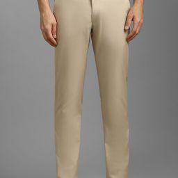 Louis Philippe Sport Men Mid-Rise Slim Fit Trousers-picture-5