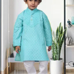 CENSAL Boys Printed Regular Kurta with Pyjamas-52