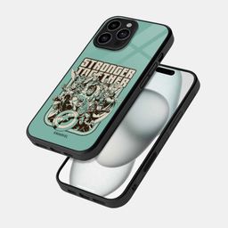macmerise Cartoon Characters Printed iPhone 16 Pro Max Bumper Case Mobile Accessories-8
