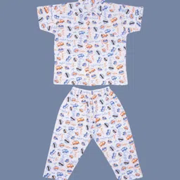 Yellow Bee Boys Printed Night suit-picture-30