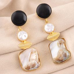 Ozanoo Teardrop Shaped Drop Earrings-29