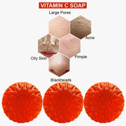 GROOVY Set Of 3 Peach Perfection Vitamin C Bath Bar - 100 g Each-38