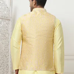 Anouk Woven Design Nehru Jacket image 5