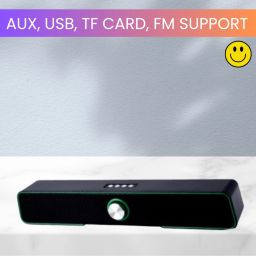 FRONY M425 (PORTABLE HOME THEATER SOUNDBAR) Crydtal Sound Support SD Card/Aux/USBB224 20 W Bluetooth Soundbar-image-7