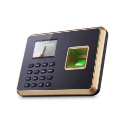 Fingerprint Time Attendance Machine 100-240V Fingerprint Time Recorder Improve Efficiency With Our Fingerprint Time Recorder For Your Company - Black Gold - RS6830Fingerprint Time Attendance Machine 100-240V Fingerprint Time Recorder Improve Efficiency With Our Fingerprint Time Recorder For Your Company - Black Gold - RS6830 image 1