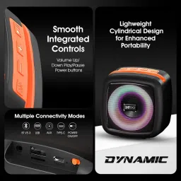 Walta Elite Dynamic Portable Wireless Speaker with 5-6 Hrs Playback Time, Handsfree Calling 5 W Bluetooth Speaker image 3