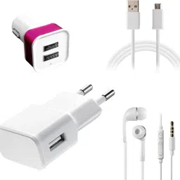 Wall Charger Accessory Combo for Intex Cloud 3G Candy-image-21