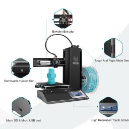 M320 FDM 3D Printer Mini 3D Printer, Fully Assembled 3D Printers Easy For Beginners and Kids, High Printing Accuracy, 3D Printer Printing With Size 150x150x150mm - RS7096M320 FDM 3D Printer Mini 3D Printer, Fully Assembled 3D Printers Easy For Beginners and Kids, High Printing Accuracy, 3D Printer Printing With Size 150x150x150mm - RS7096 image 5