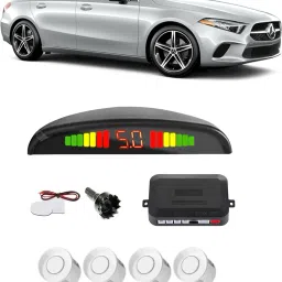 PKNA0997 White Car Reverse Parking Sensor with LED Display 4 Sensor PKNA0997 Parking Sensor-picture-24