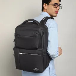 Large 36 L Laptop Backpack HECTOR Unisex Bag with rain cover Office/School/College/BusinessA-36L-image-5
