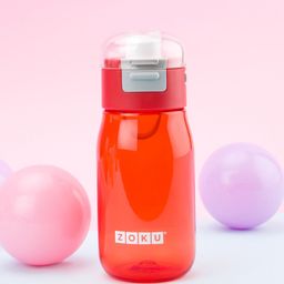 ZOKU Kids Red Flip Gulp Bottle-image-40